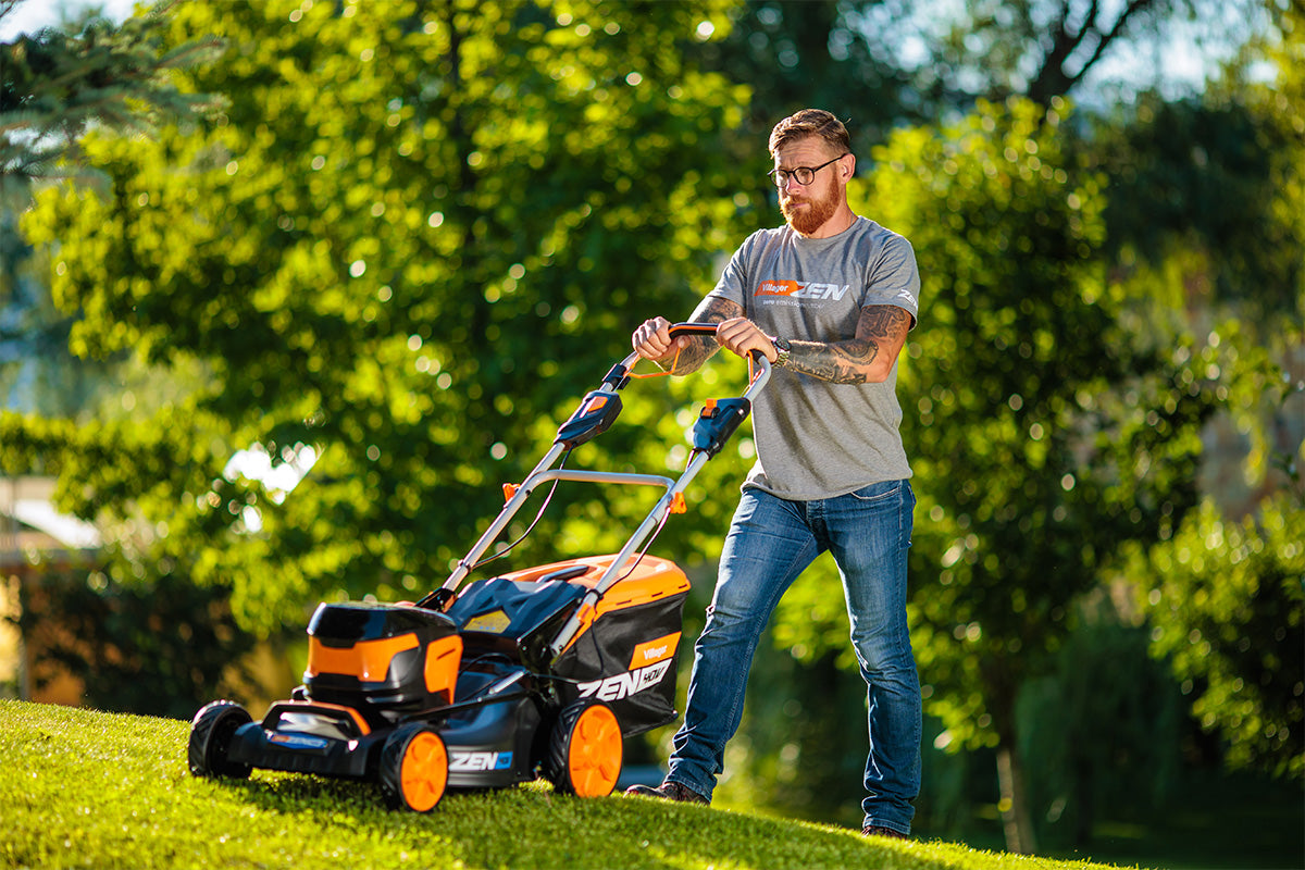 Zen 4111 E Matic cordless lawn mower
