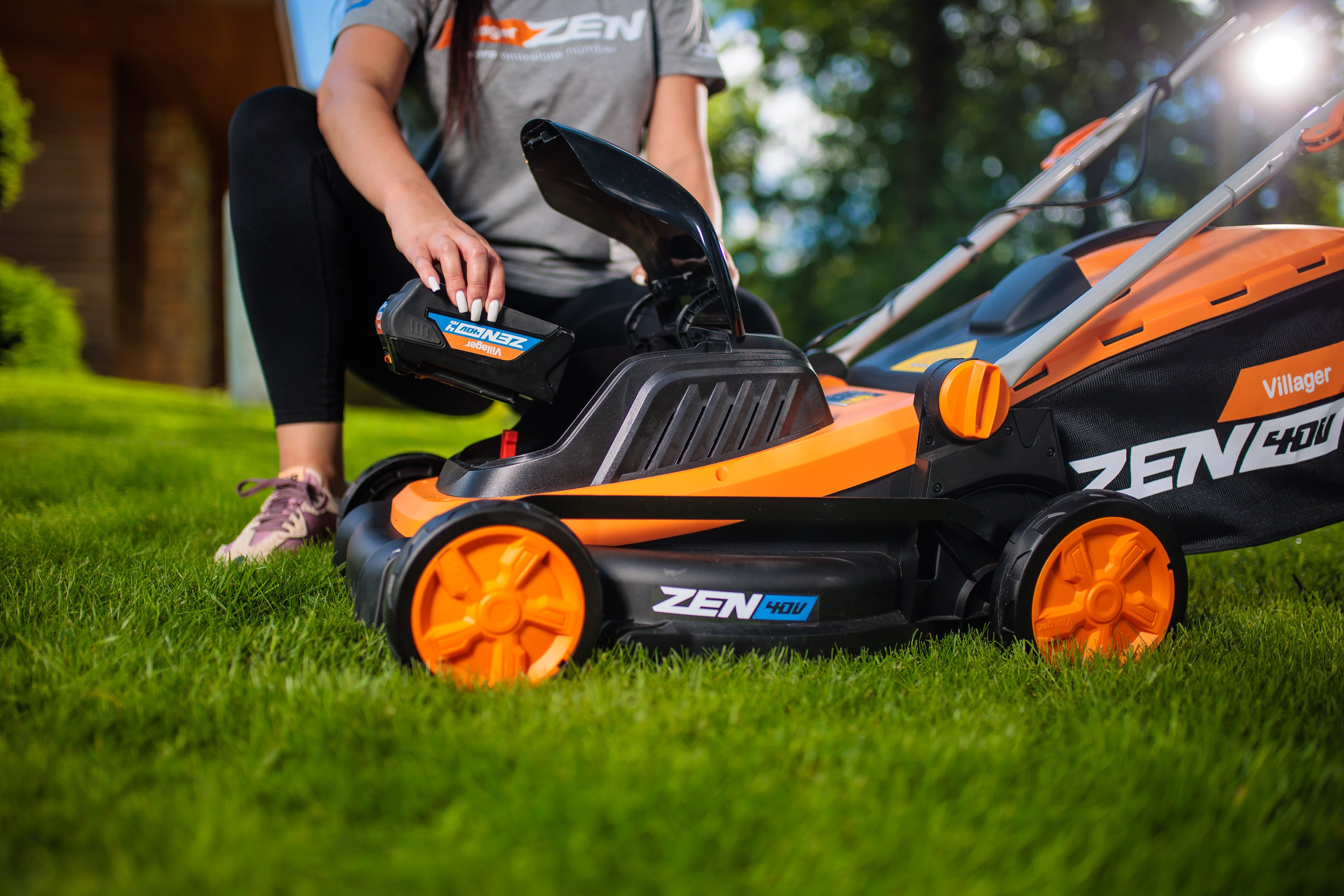 Zen LM 3010 E cordless lawn mower