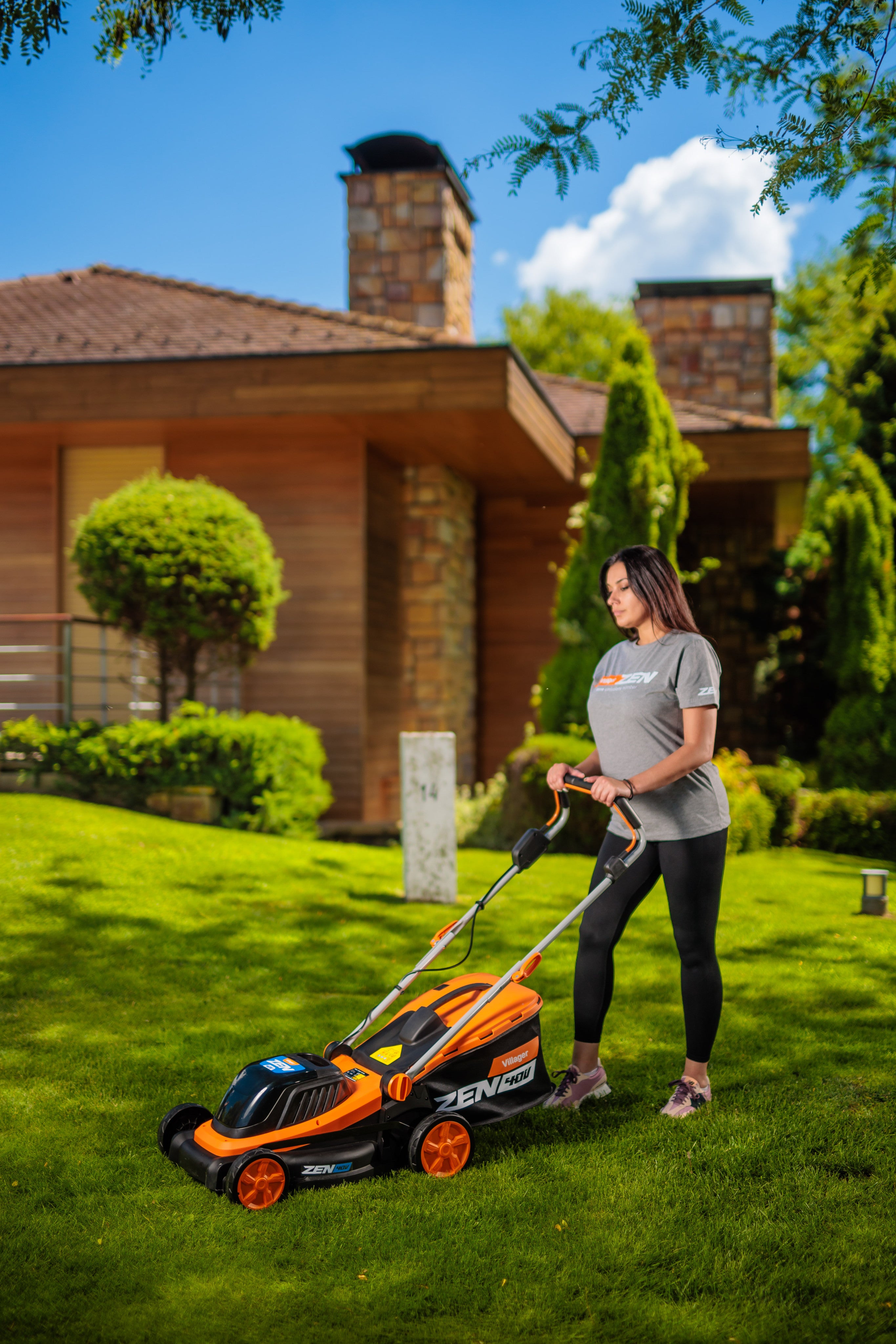 Zen LM 3010 E cordless lawn mower