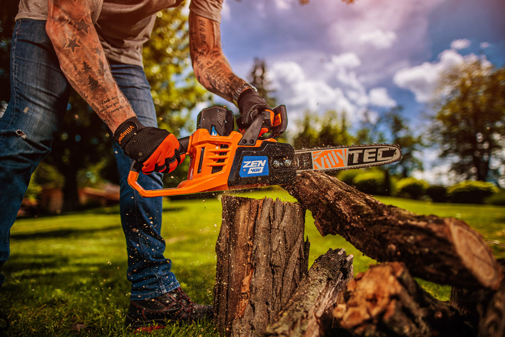 Zen CS 3540 cordless chainsaw