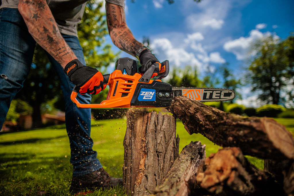 Zen CS 3540 cordless chainsaw