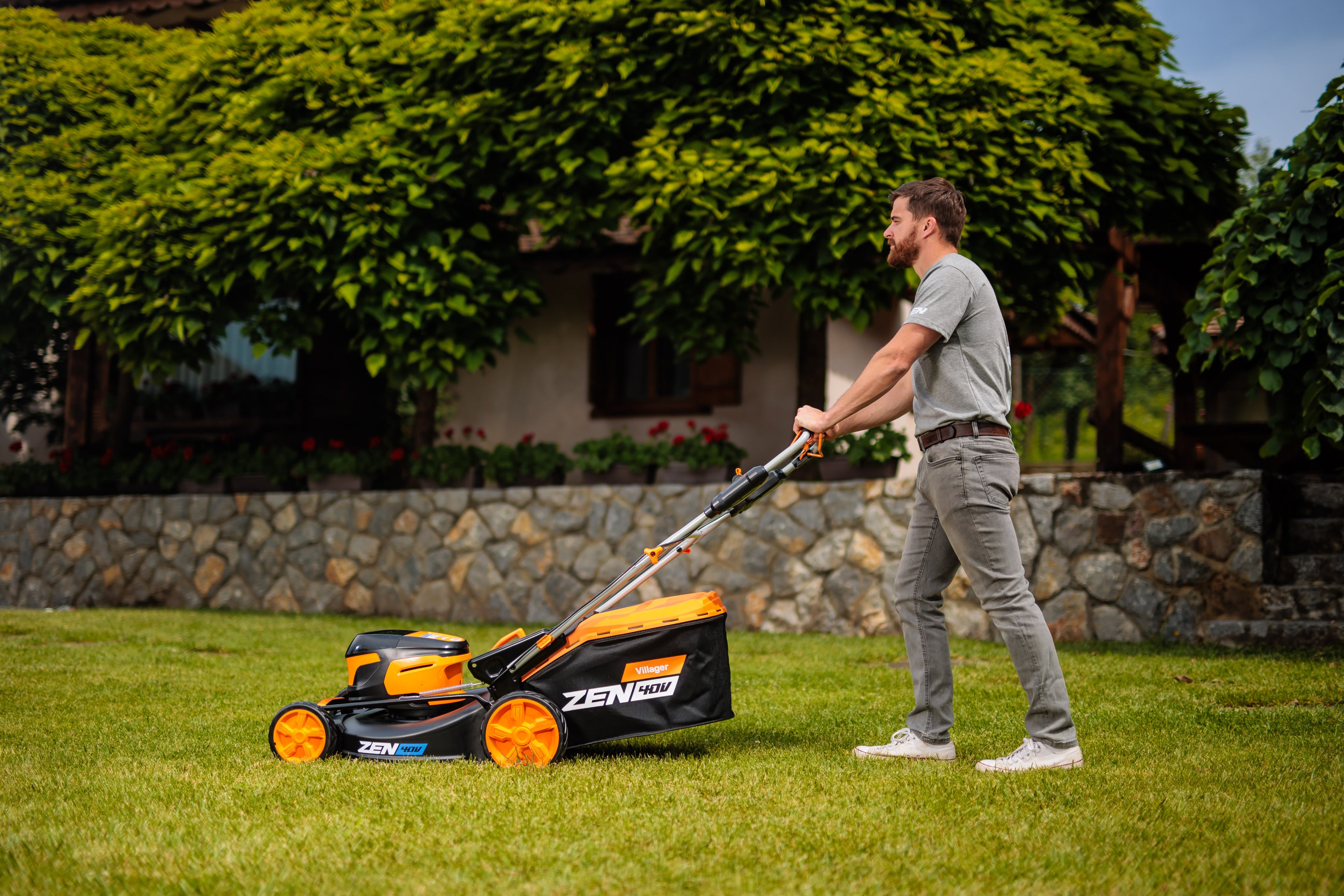 Zen 5111 E Matic cordless lawn mower
