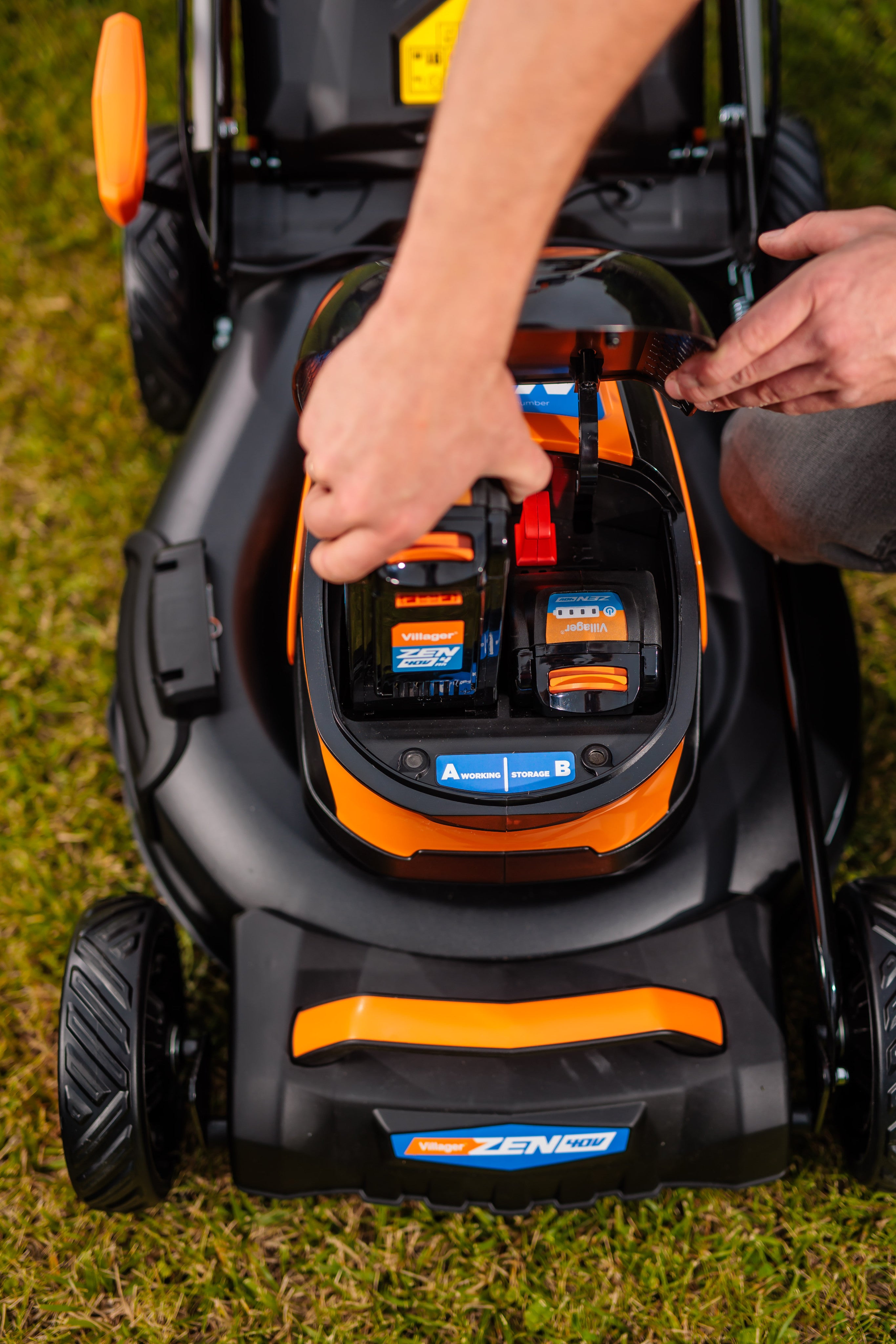 Zen 5111 E Matic cordless lawn mower